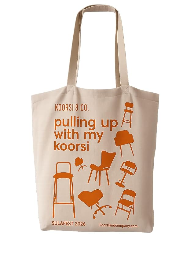 KOORSI & COMPANY. Cotton Canvas Tote Bag for Women & Men | Reusable Eco-Friendly