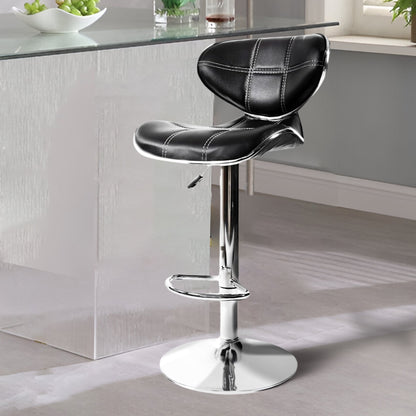 Apple Bar Chair Stylish Revolving Bar Stool with 360° Swivel