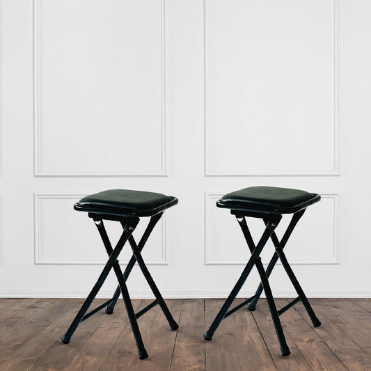 Dumroo Stool  Black  Pack of 2