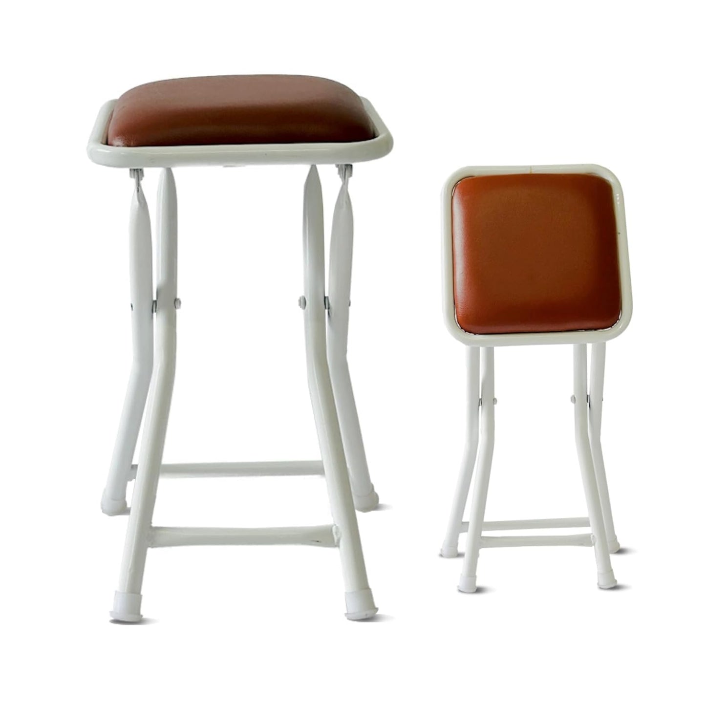 Dumroo Stool White (Brown) Pack of 1