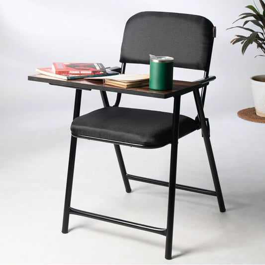 Foldable study chair-black