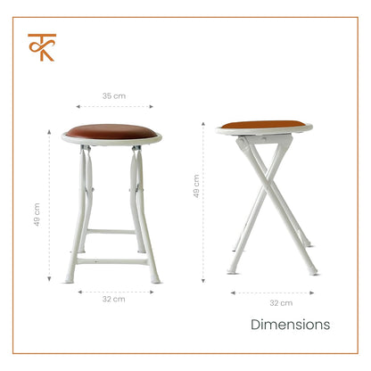 Folding Round Stool Dimensions