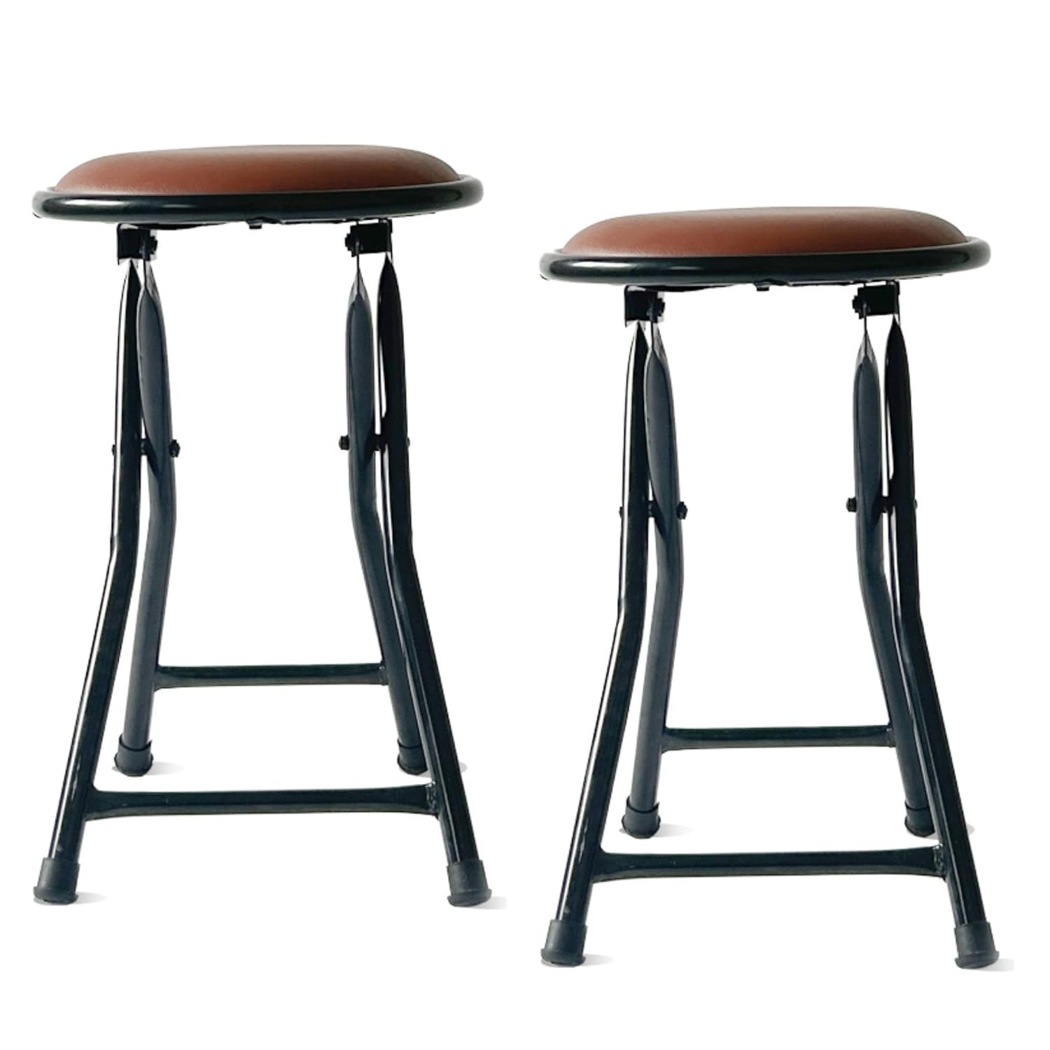 Folding Round Stool Pack 2