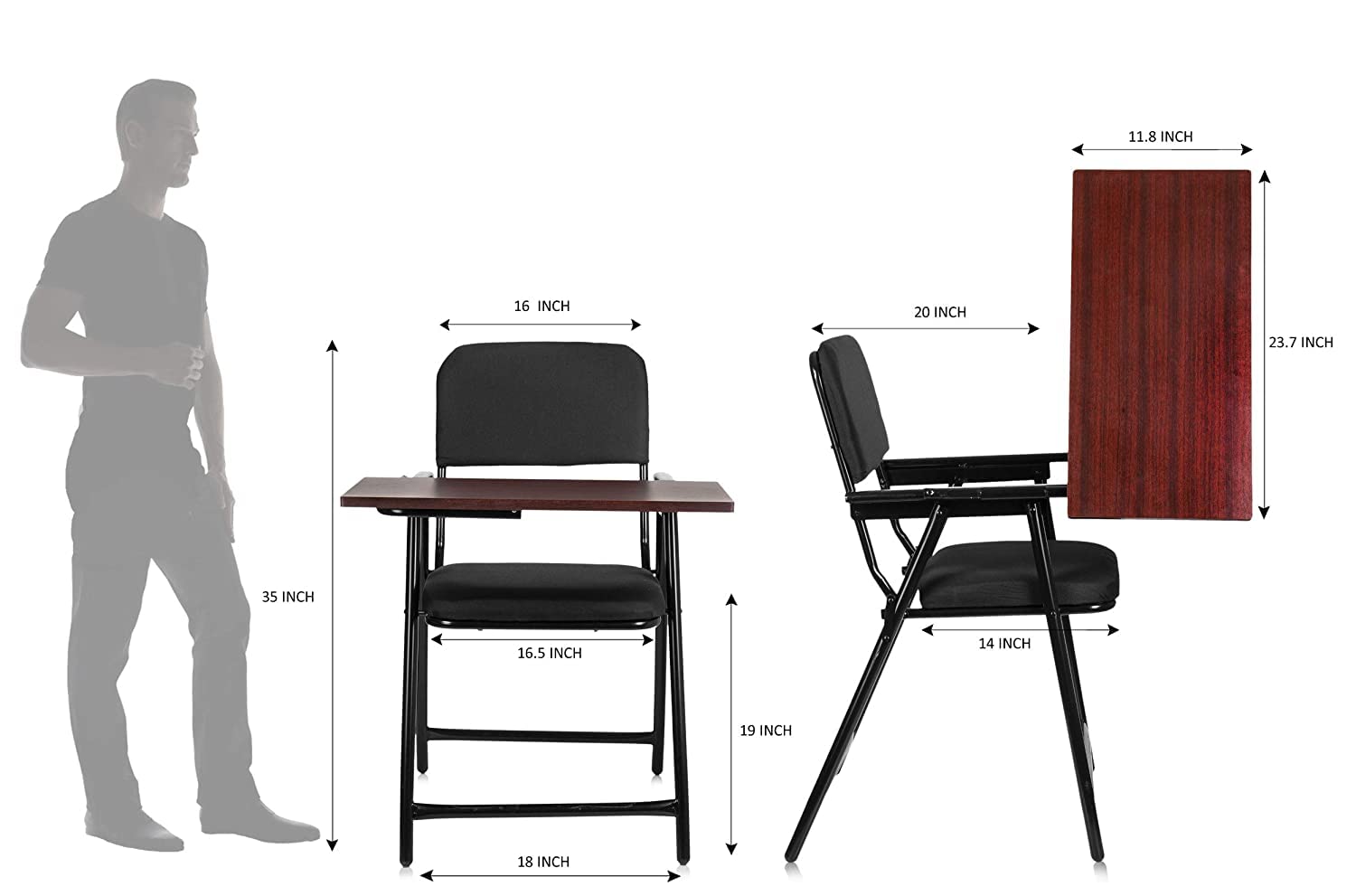 Folding study_chair_measurement