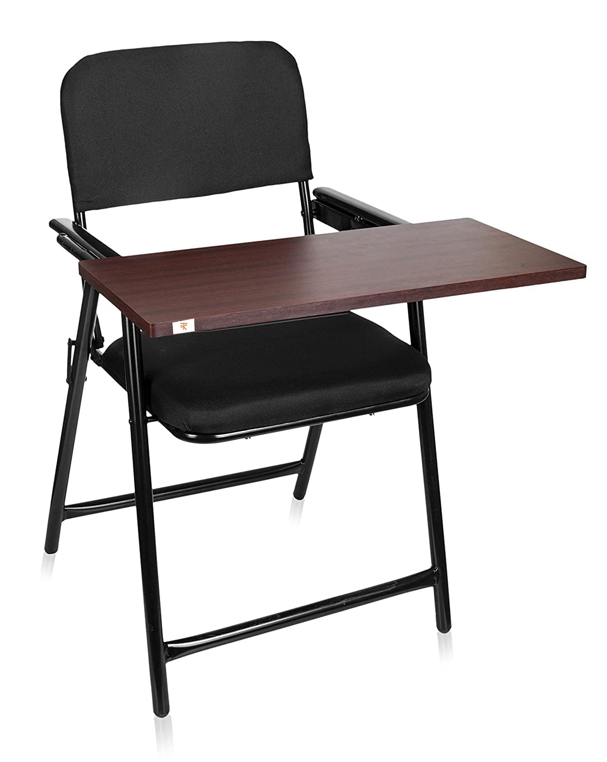 Folding study chair-black-right view