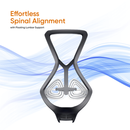 Lumbar support high back chair