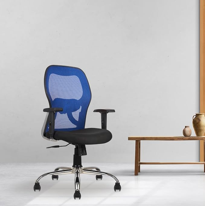 Matrix Mid Back Office Chair - Blue