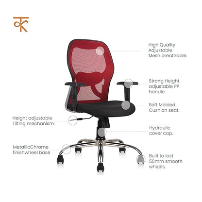 Matrix Mid Back Office Chair - Features