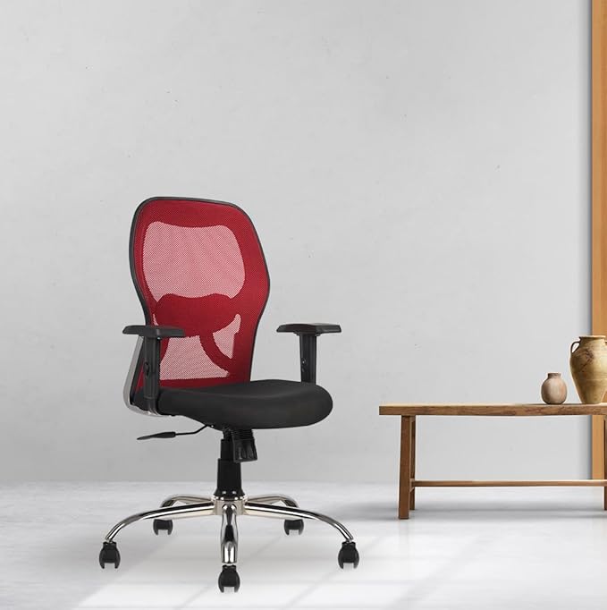 Matrix Mid Back Office Chair - Red