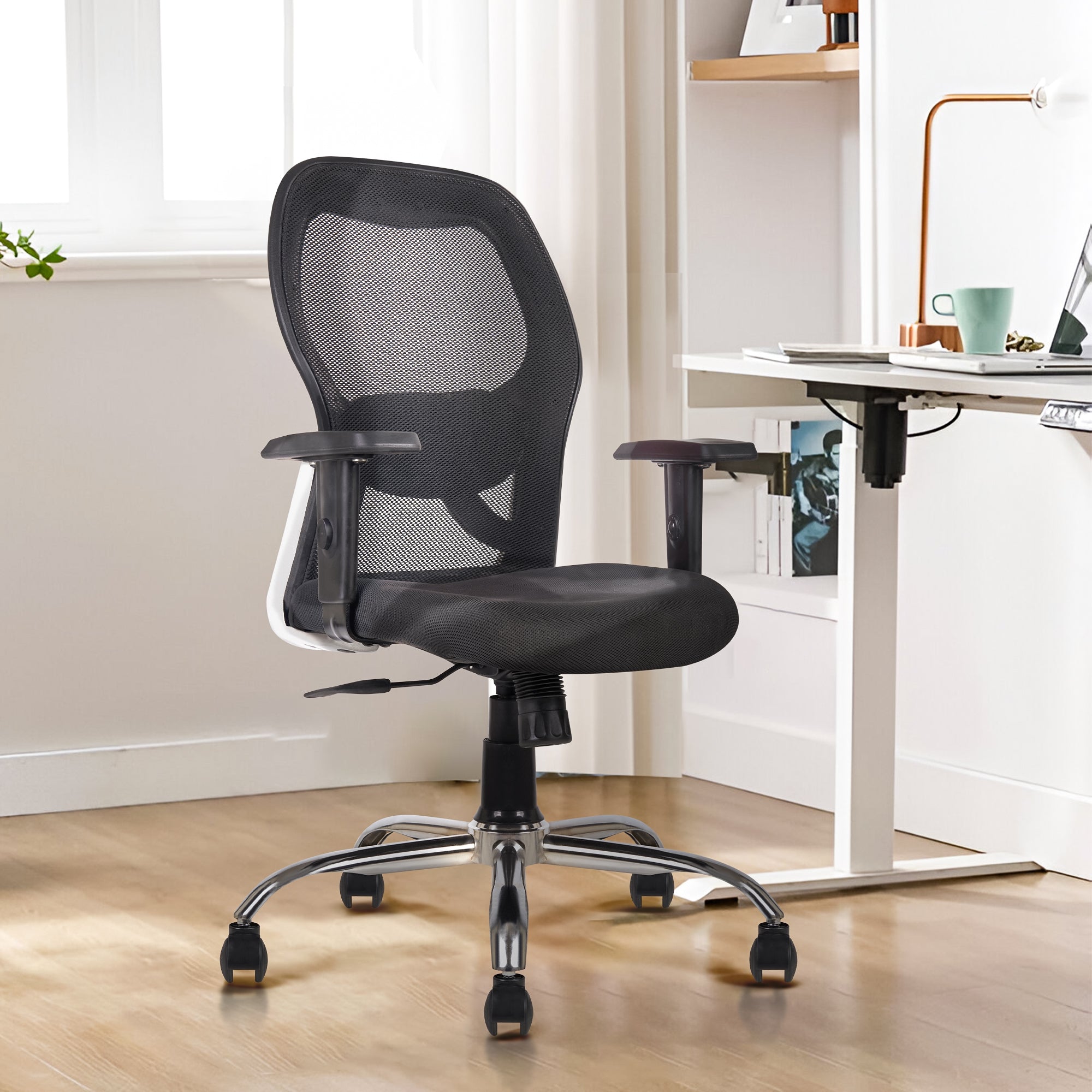 Matrix Mid Back Office Chair - Black – Koorsi & Company
