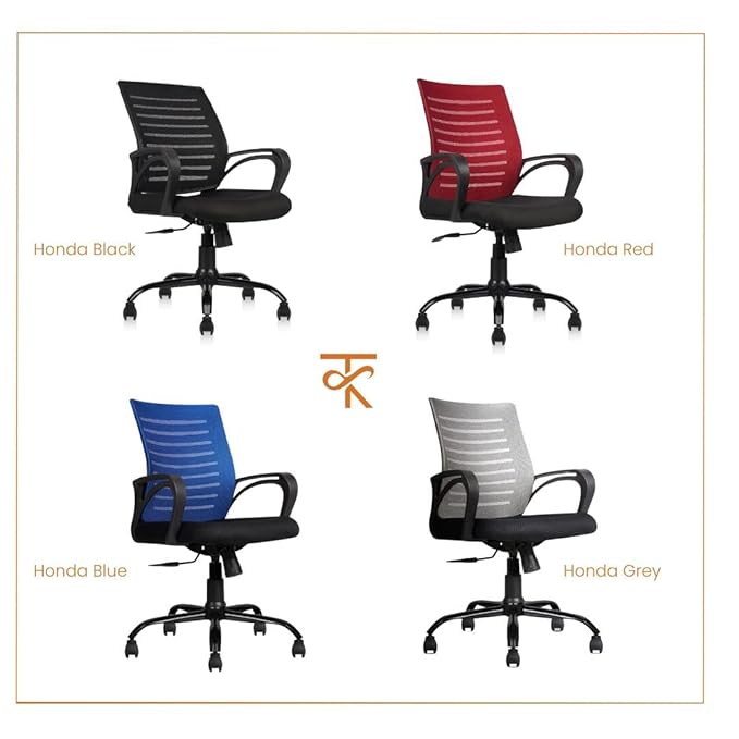 Mid Back Mesh Ergonomic Office Chair - color option