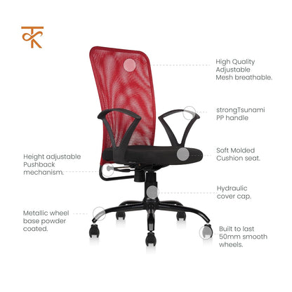 Ohio_Office_Chair_-_RED_features