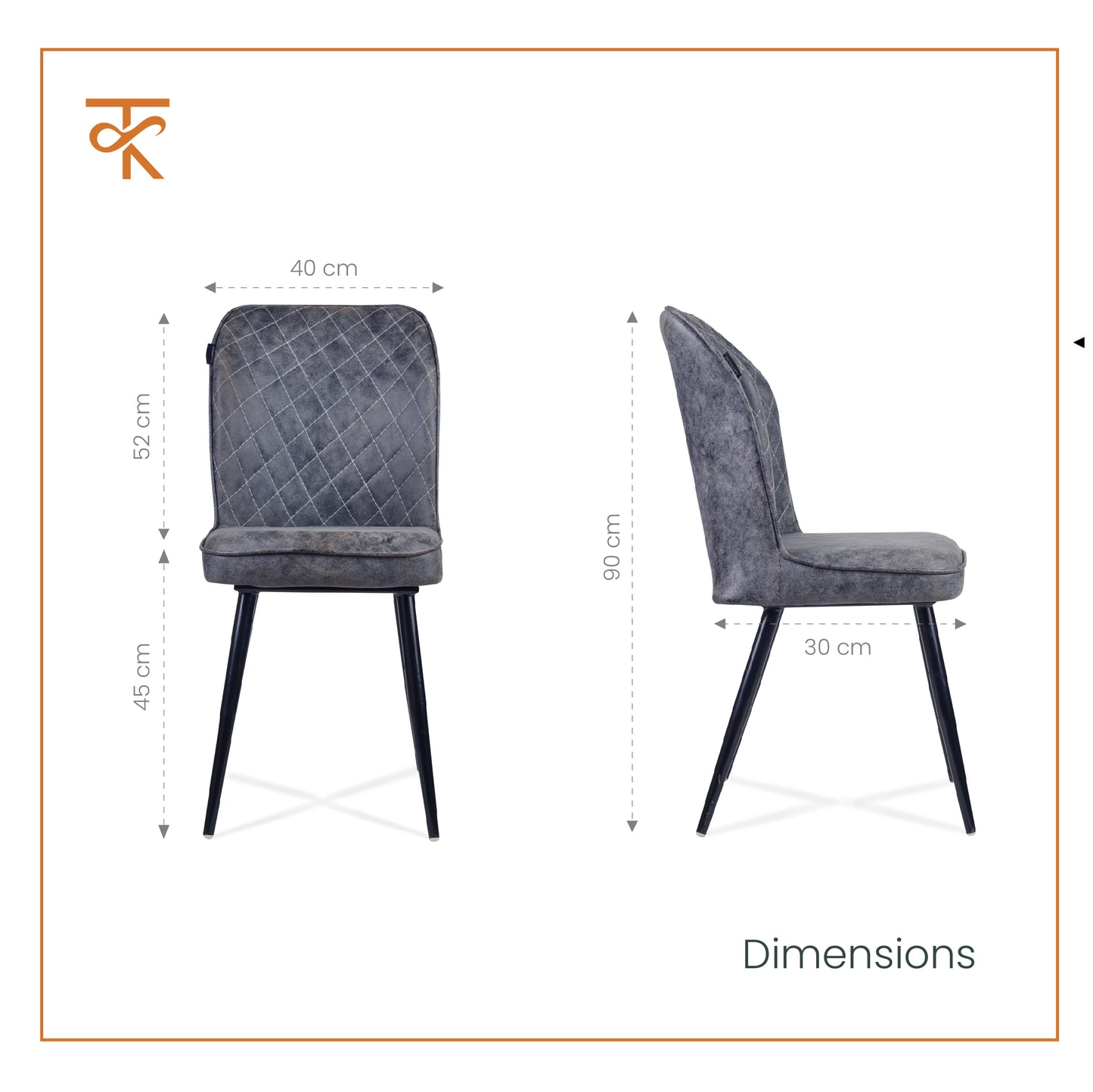 dining Chair- product measurements