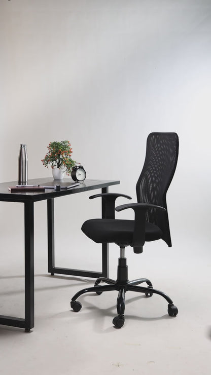 Office mesh Chair Black-product video