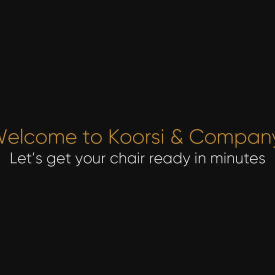 Aksh chair Assembly video